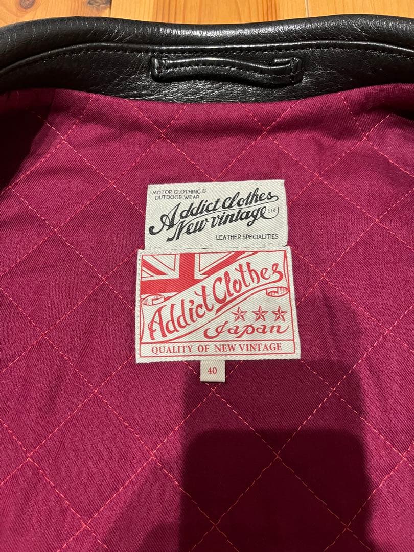 ★ADDICT CLOTHES アディクトクローズ AD-01 ディアスキン ★
