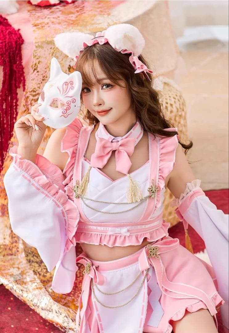 Malymoon メイド巫女コスプレ