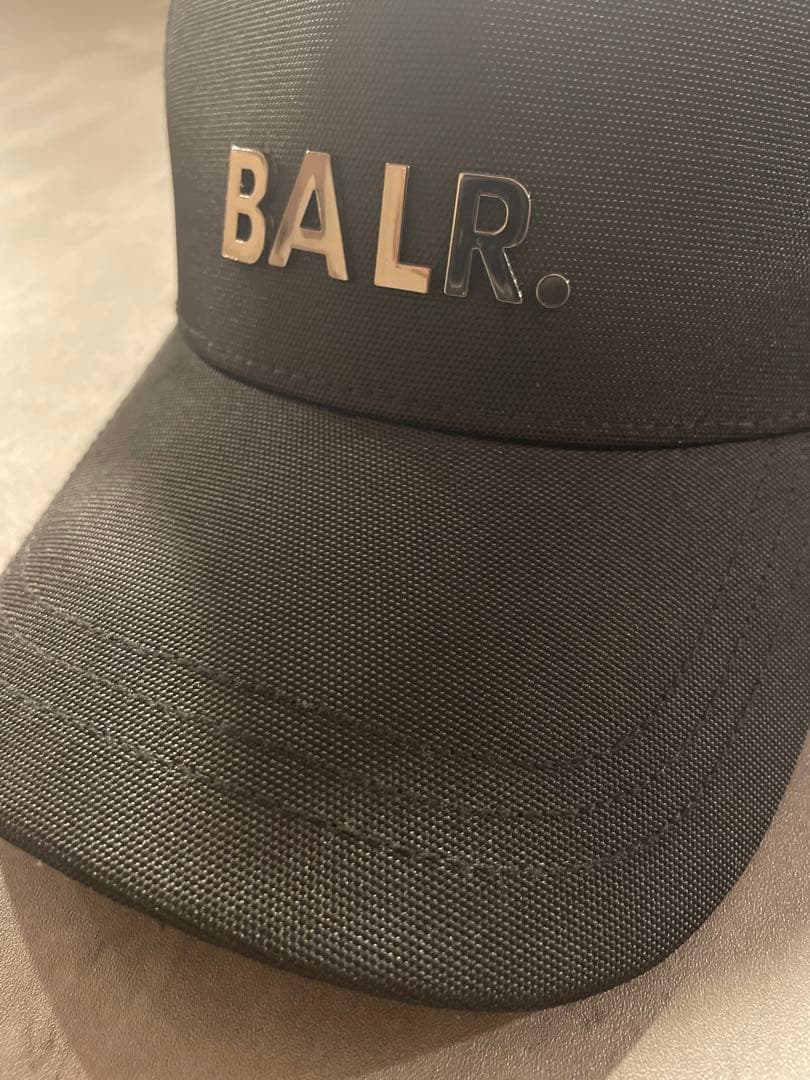 ヒデさん専用　BALR. メタルロゴ　ブラック キャップ
