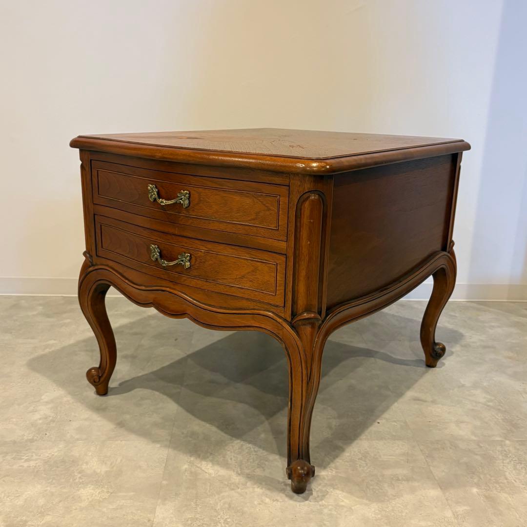 DREXEL HERITAGE Touraine　サイドテーブル　収納付き