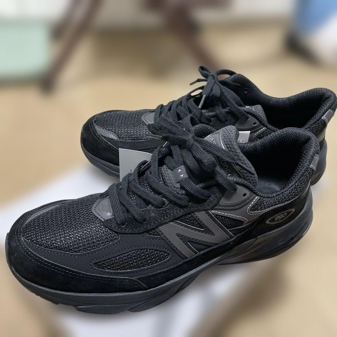 s*6様 NEW BALANCE 990 V6 TRIPLE BLACK 27.