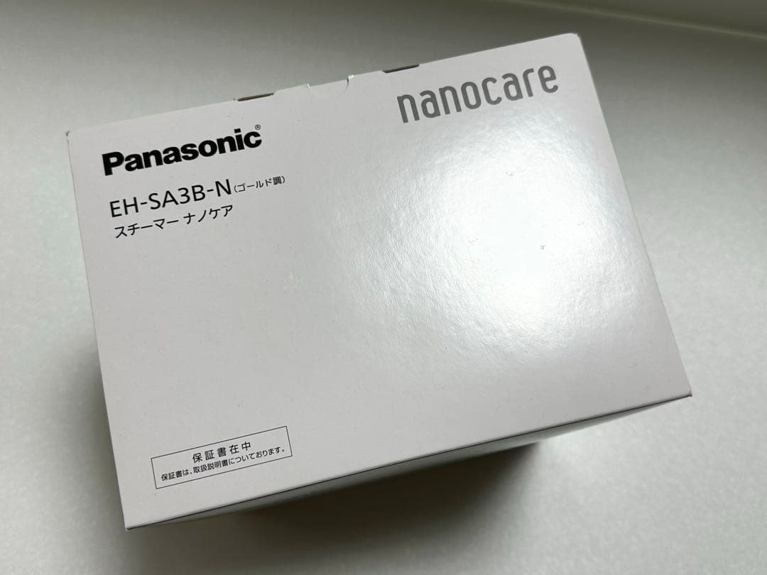 ✳︎新品✳︎ Panasonic スチーマー ナノケア EH SA3B ゴールド調
