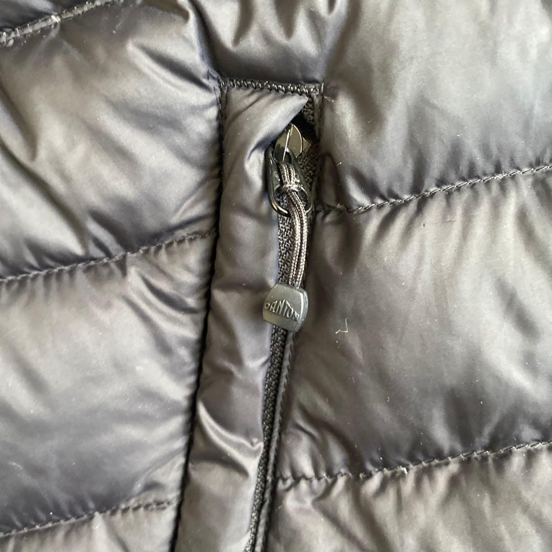 【最終お値引き】DANTON フェザーインナーダウンベスト 34 ブラック