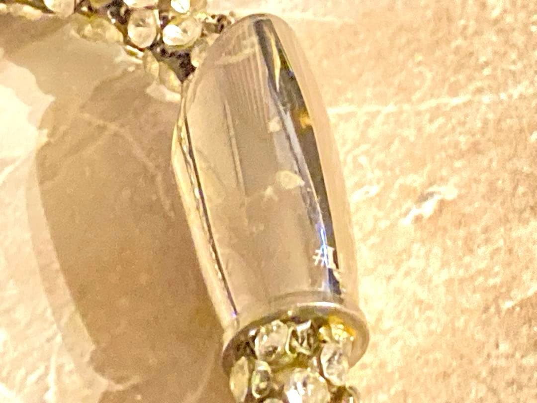 GACKT愛用 VATIX バティックス ホワイト ネックレス 7mm