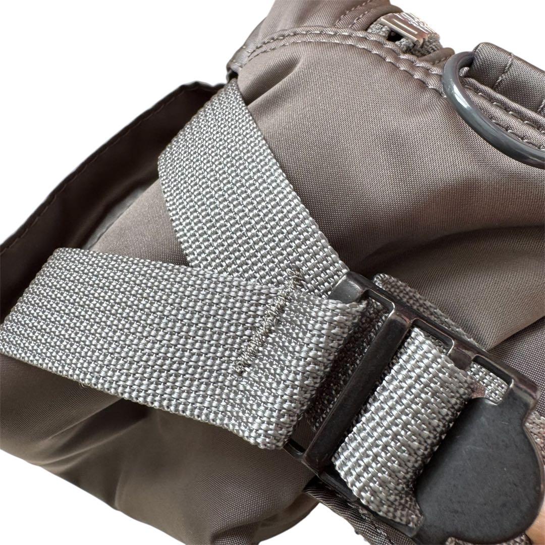 【未使用】 ポーター　タンカー　ウエストバッグ シルバーグレー 2way