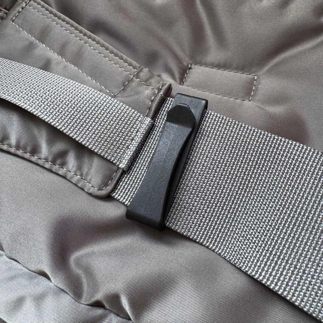 【未使用】 ポーター　タンカー　ウエストバッグ シルバーグレー 2way