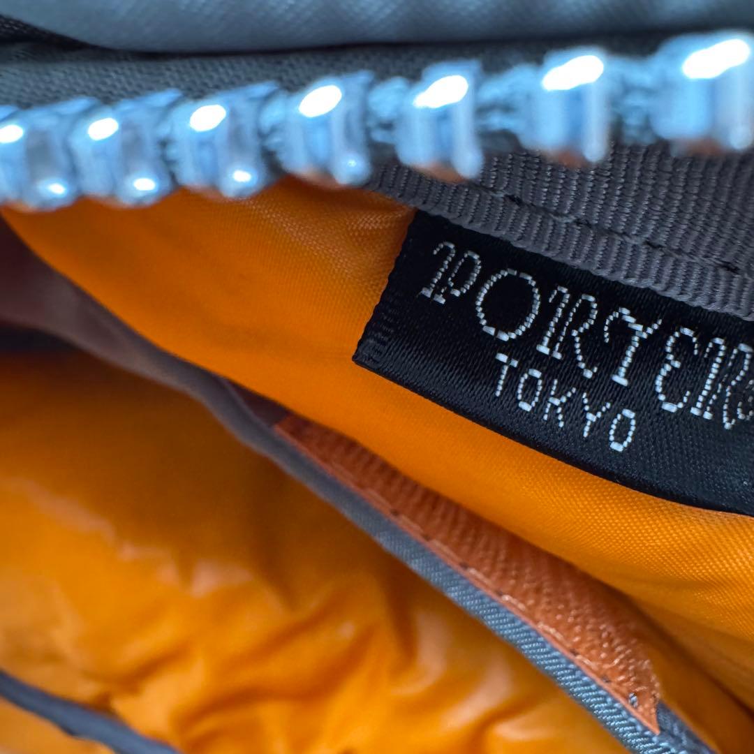 【未使用】 ポーター　タンカー　ウエストバッグ シルバーグレー 2way