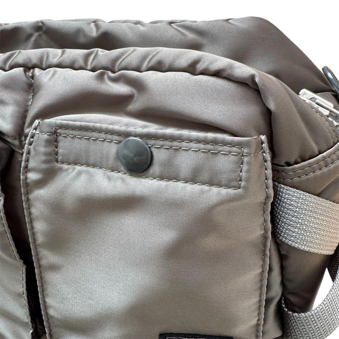 【未使用】 ポーター　タンカー　ウエストバッグ シルバーグレー 2way