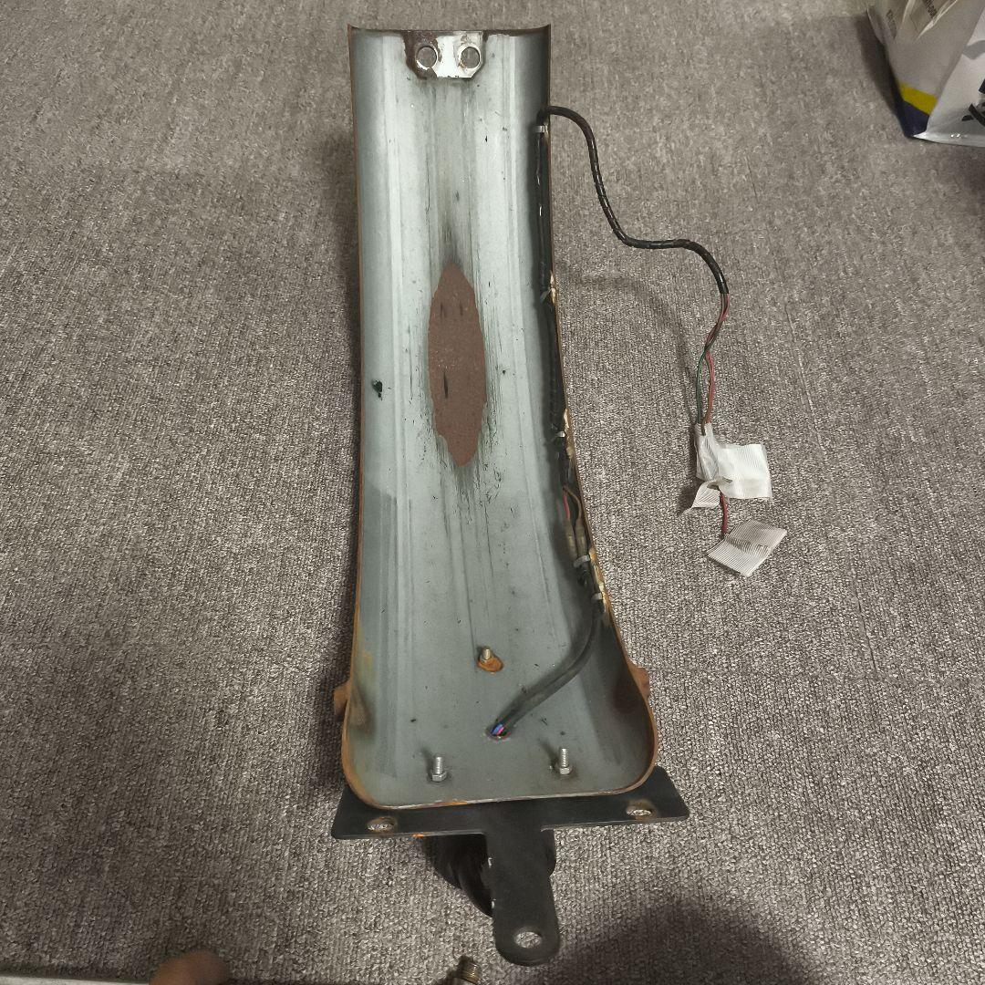 Vツインマグナ マグナ250 フラットフェンダー ブラック 　テールランプ付き