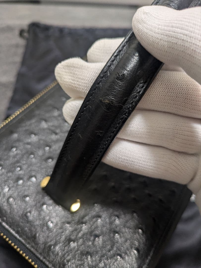 ヴェルサーチ VERSACE ハンドバッグ レザー バニティ