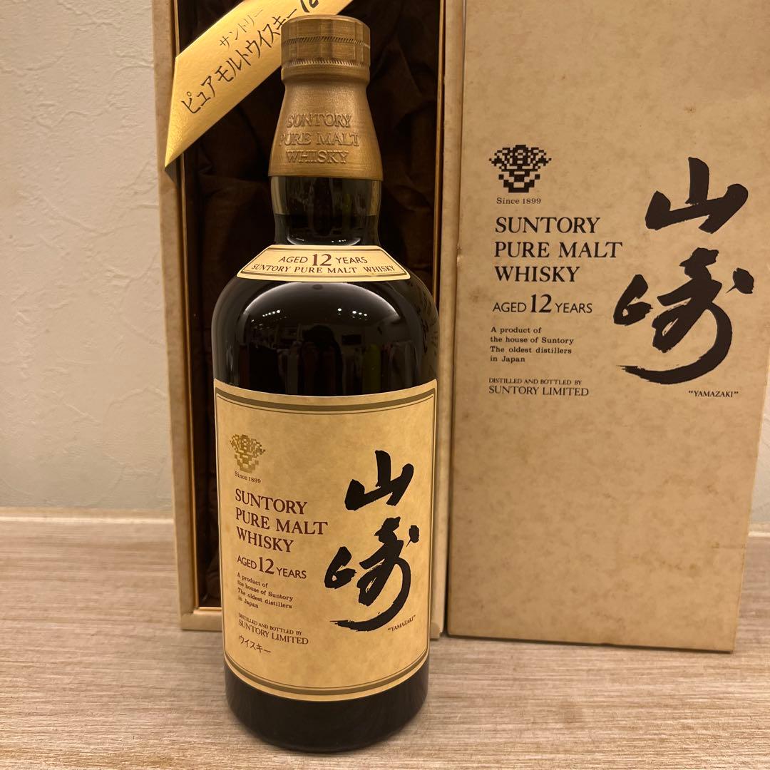 サントリー 山崎 12年 ピュアモルトウイスキー 750ml