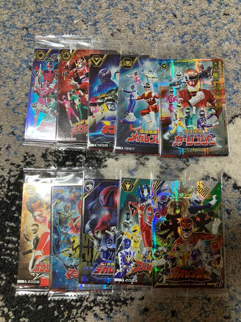 イタジャガ スーパー戦隊 コンプリートセット　30セット60枚　50種類