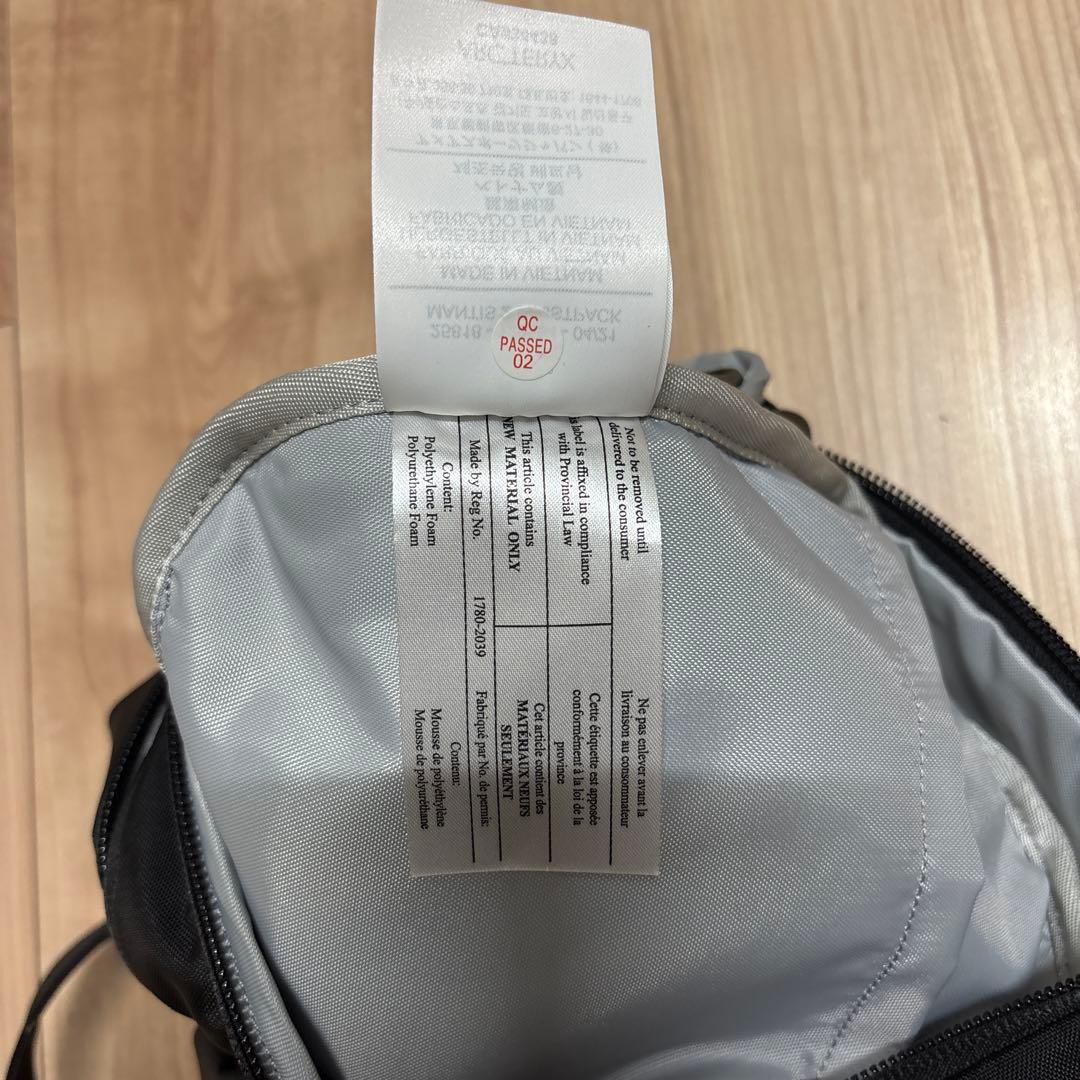 アークテリクス マンティス 2 ウエストパック ブラック 旧モデル