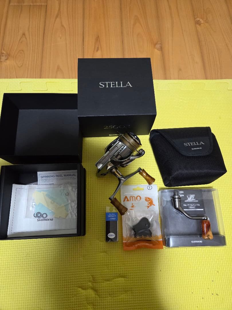 シマノ 18ステラ 2500S 夢屋ダブルハンドル