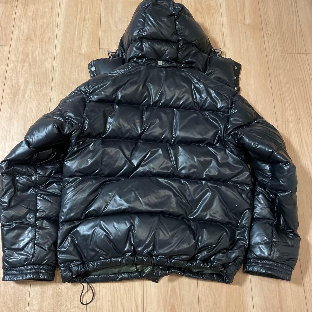 モンクレール　k2 サイズ2 黒　ダウンジャケット
