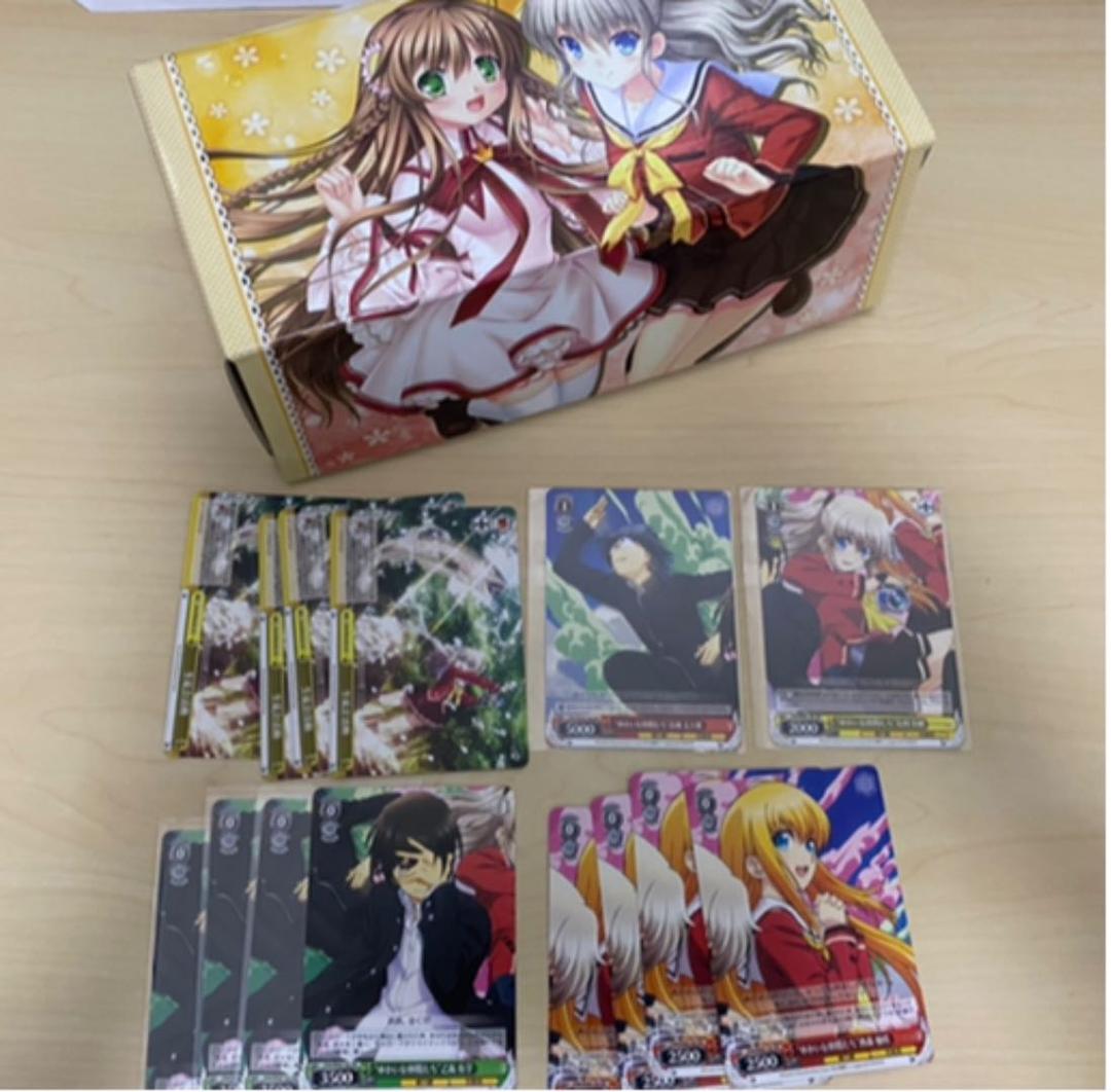 【4コン】ヴァイスシュヴァルツ デッキ　パーツ　Charlotte