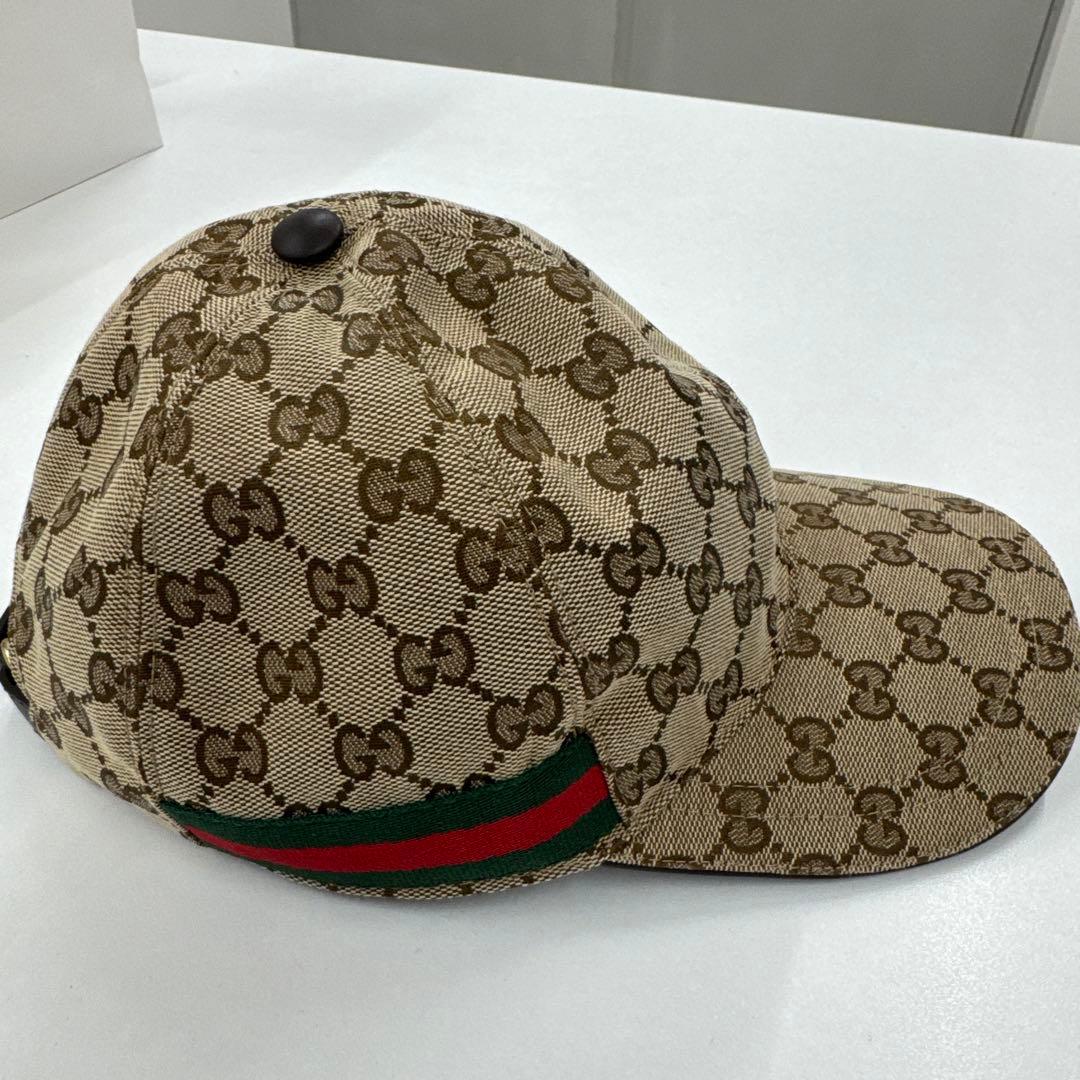 Gucci GGパターン ベースボールキャップ　Ｓサイズ