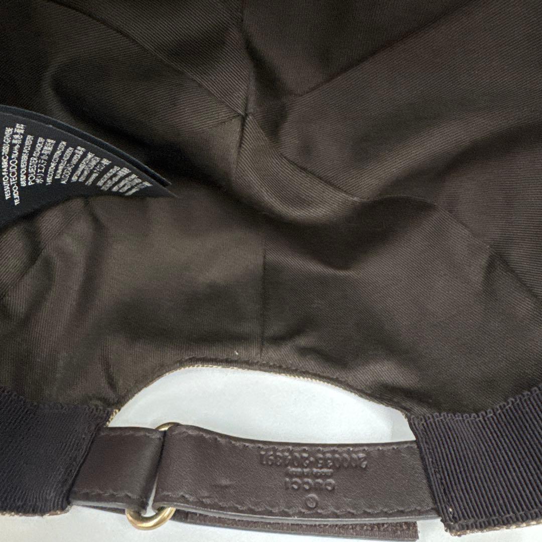 Gucci GGパターン ベースボールキャップ　Ｓサイズ