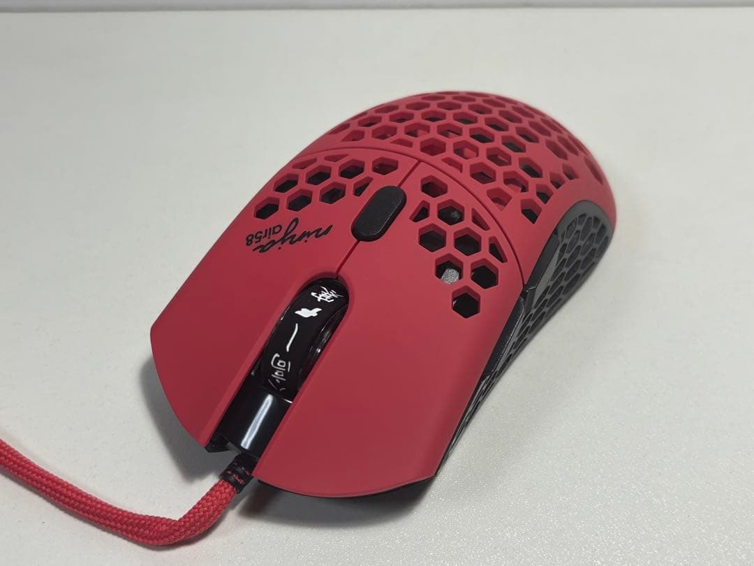 マウス・トラックボール Finalmouse Air58 Cherry Blossom Red