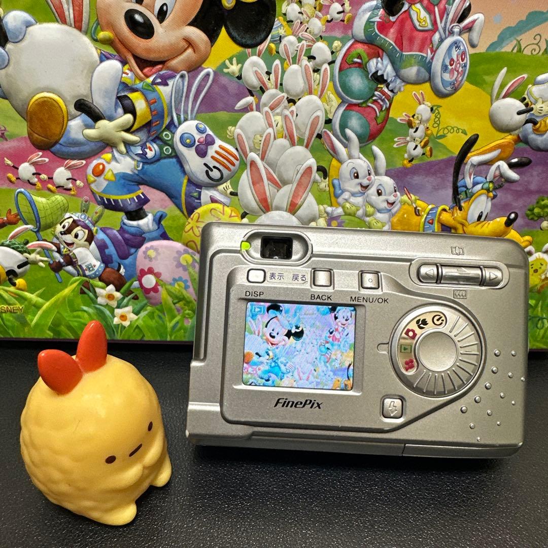 コンデジ 平成レトロ CCD FUJIFILM FinePix A203 動作品