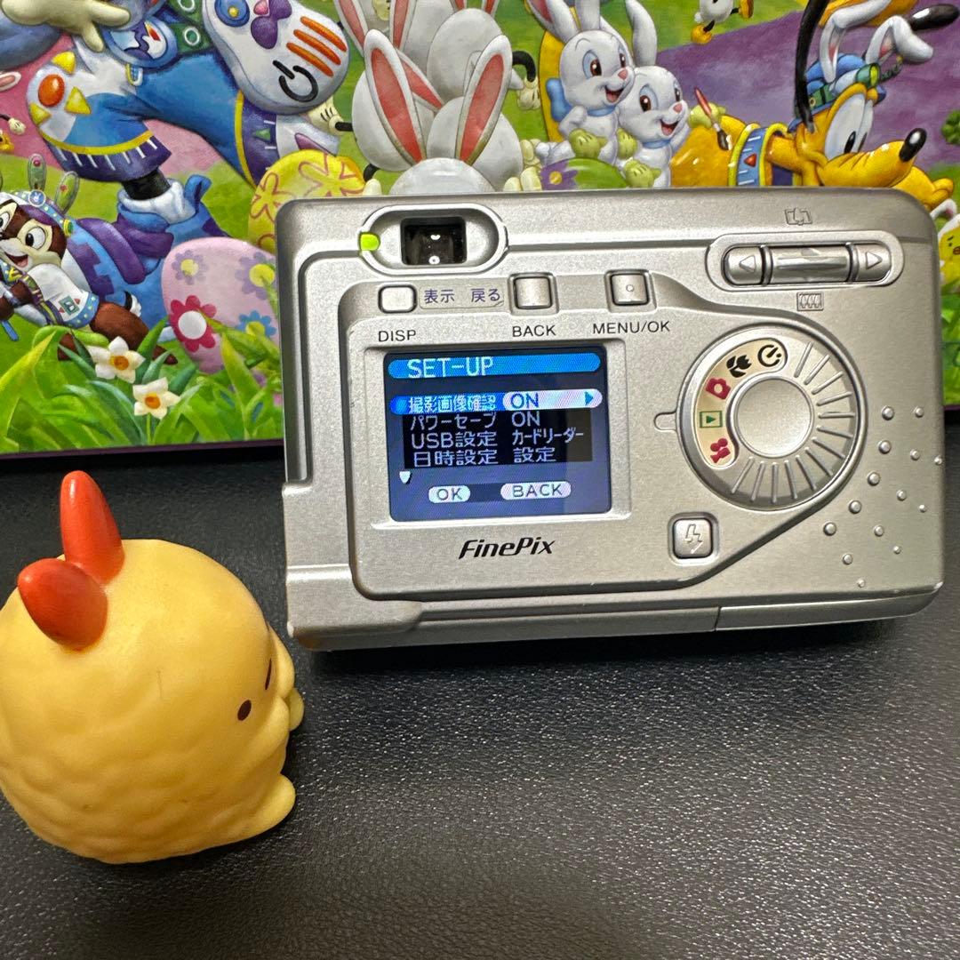 コンデジ 平成レトロ CCD FUJIFILM FinePix A203 動作品