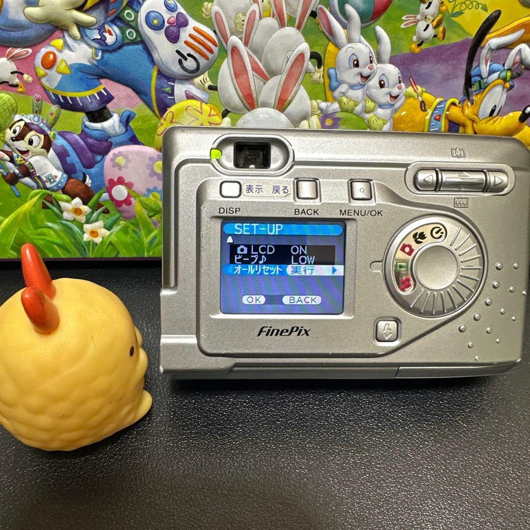 コンデジ 平成レトロ CCD FUJIFILM FinePix A203 動作品