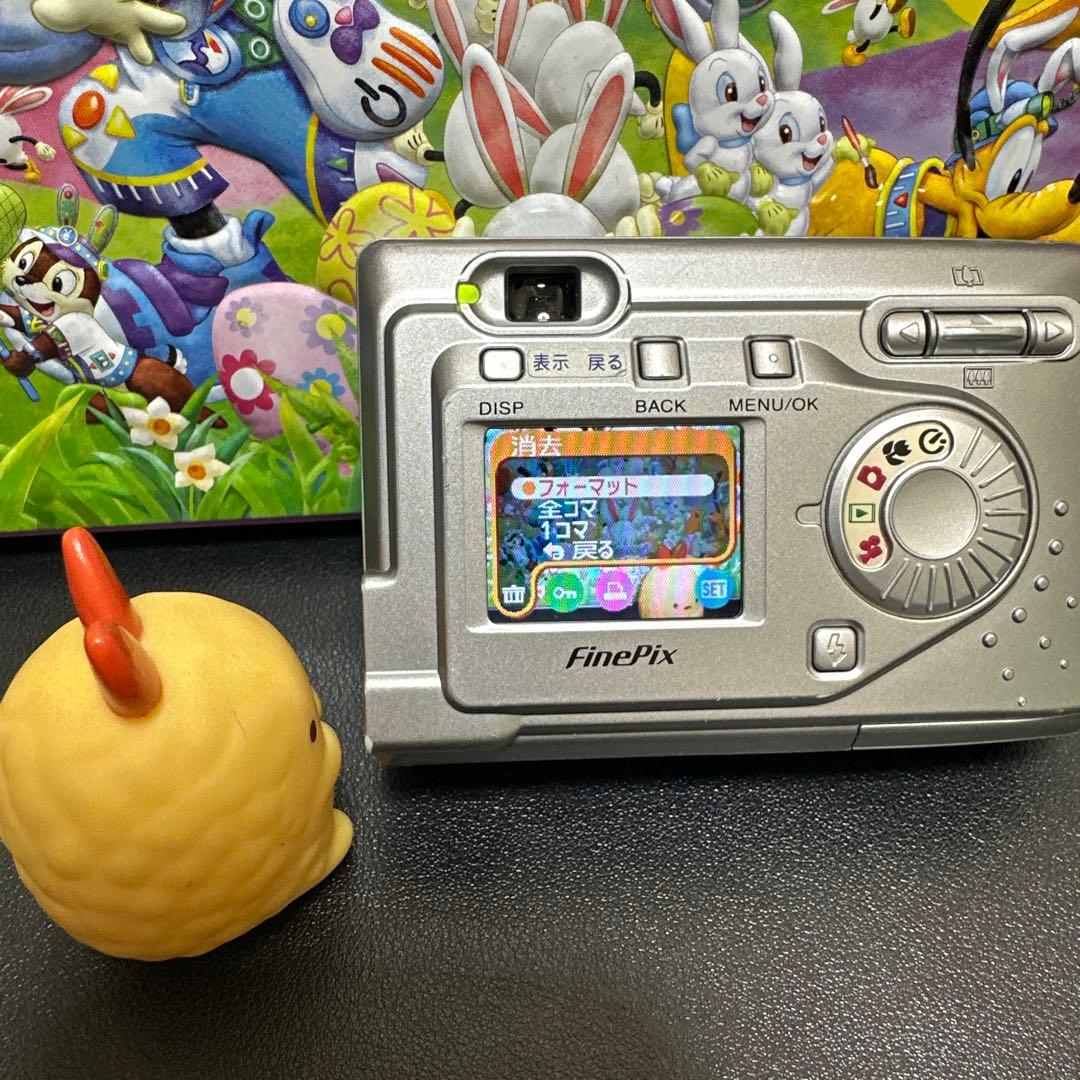 コンデジ 平成レトロ CCD FUJIFILM FinePix A203 動作品