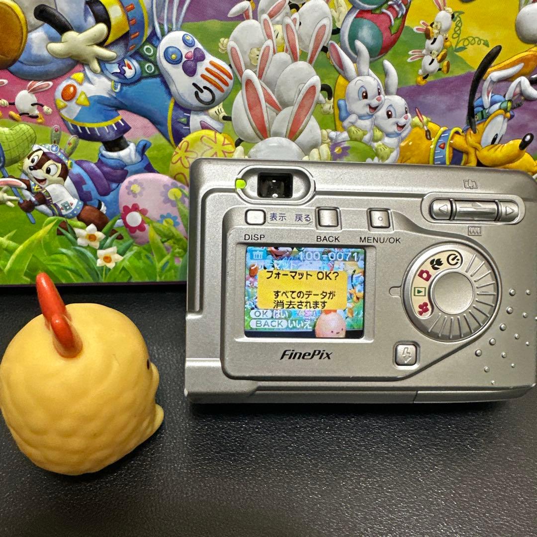 コンデジ 平成レトロ CCD FUJIFILM FinePix A203 動作品
