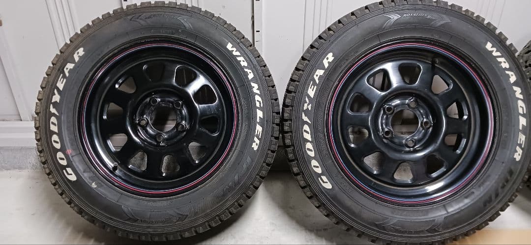 ◆デイトナ16インチホイール◆グッドイヤー製スタッドレス◆235/60R16◆