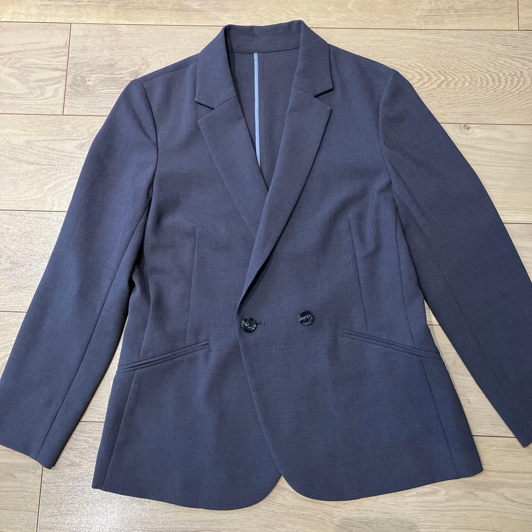 【専用】グリーンレーベルリラクシング　ダークグレー ダブルブレスト スーツ