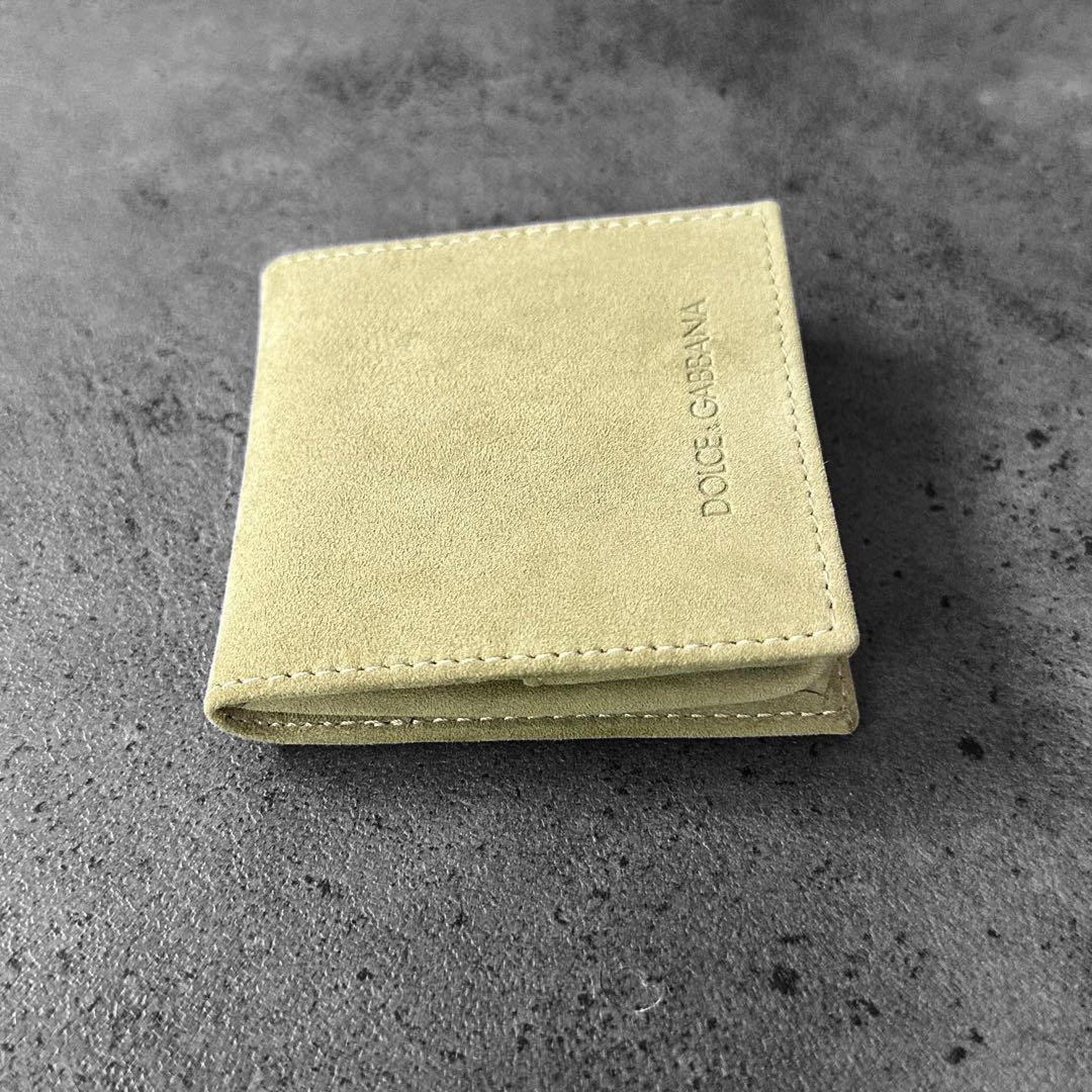 希少✨未使用✨ DOLCE&GABBANA スエード　ケース　小銭入れ