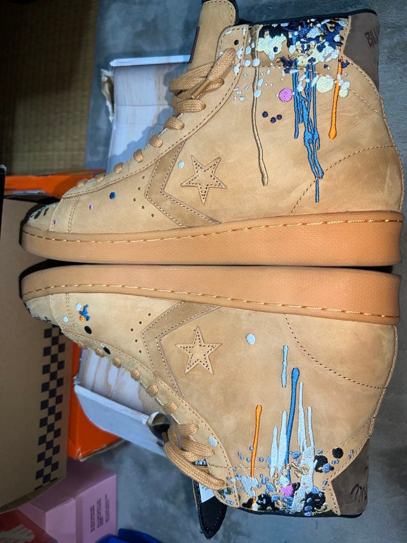 CONVERSE × BANDULU PRO LEATHER MID CONS