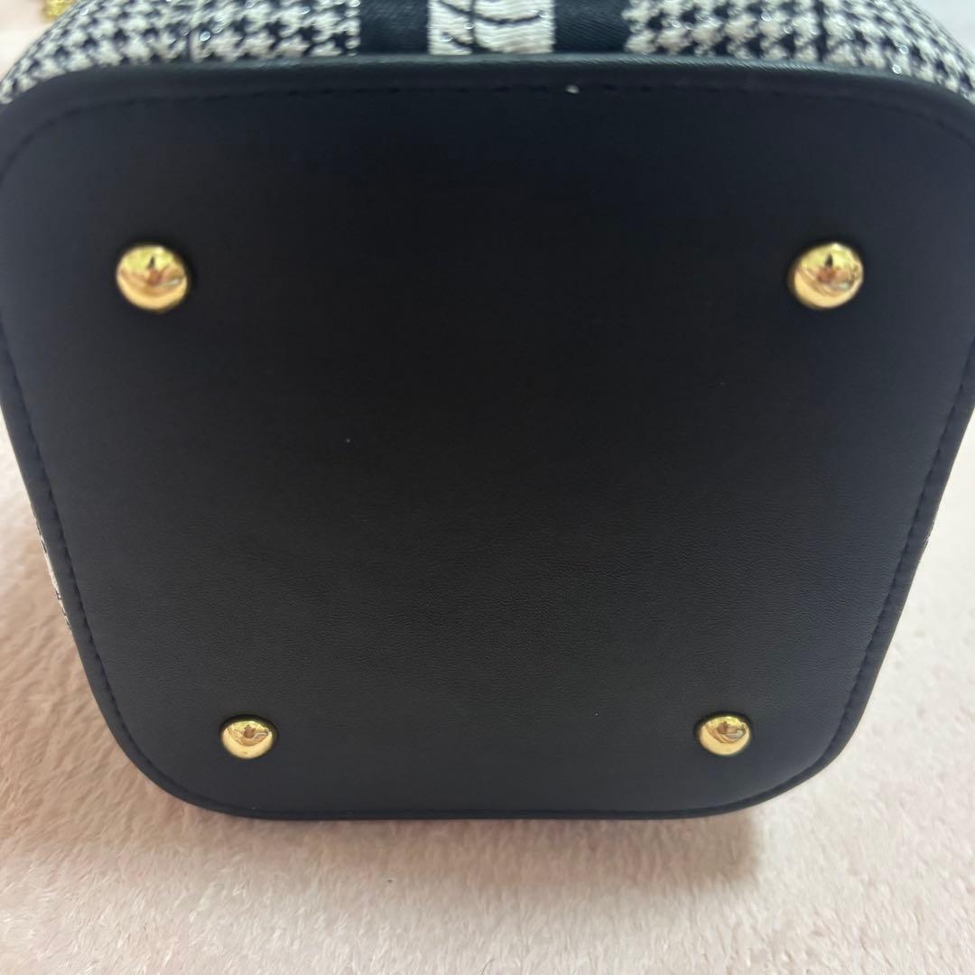 Herlipto Jacquard Vanity Bag バニティバッグ