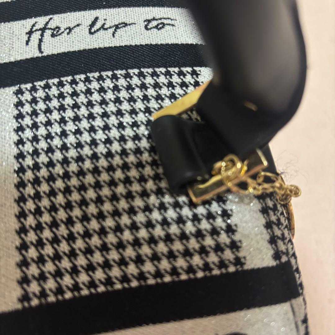 Herlipto Jacquard Vanity Bag バニティバッグ