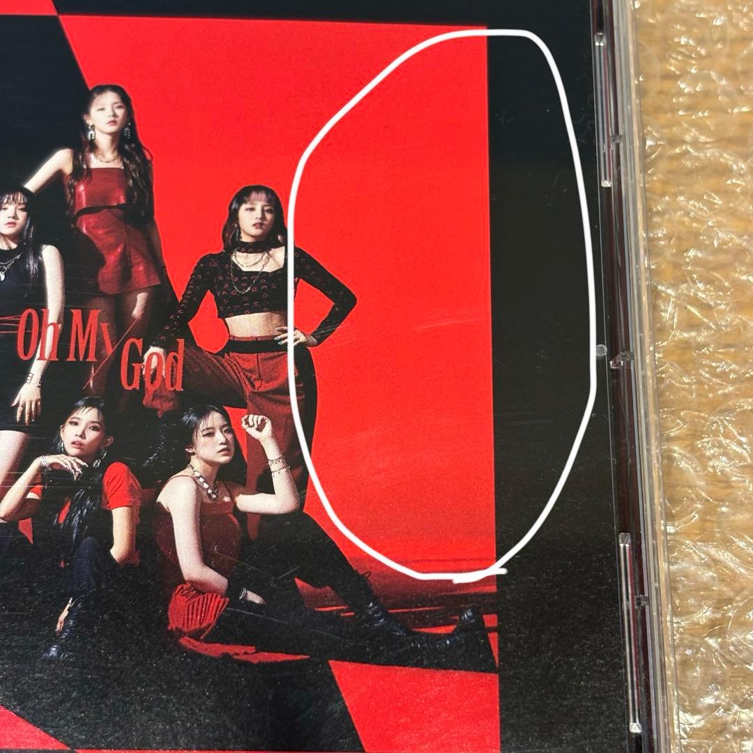 特典トレカ付き idle (G)I-DLE Oh My God 通常版 開封済み