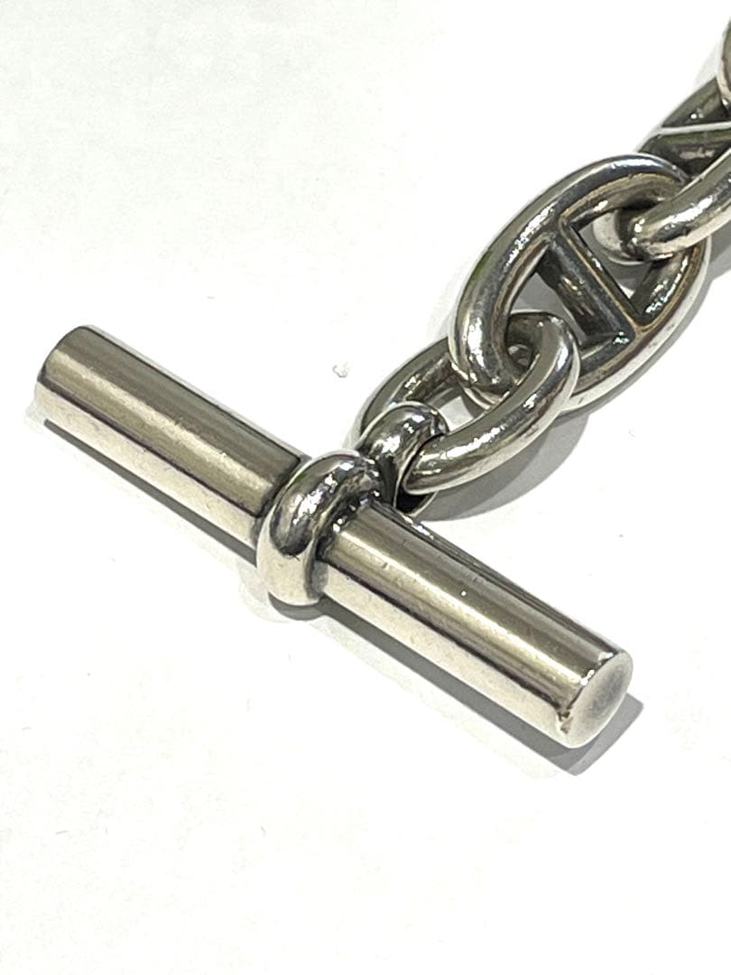 エルメス シェーヌダンクルGM 12コマ シルバー925 総重量67.5g