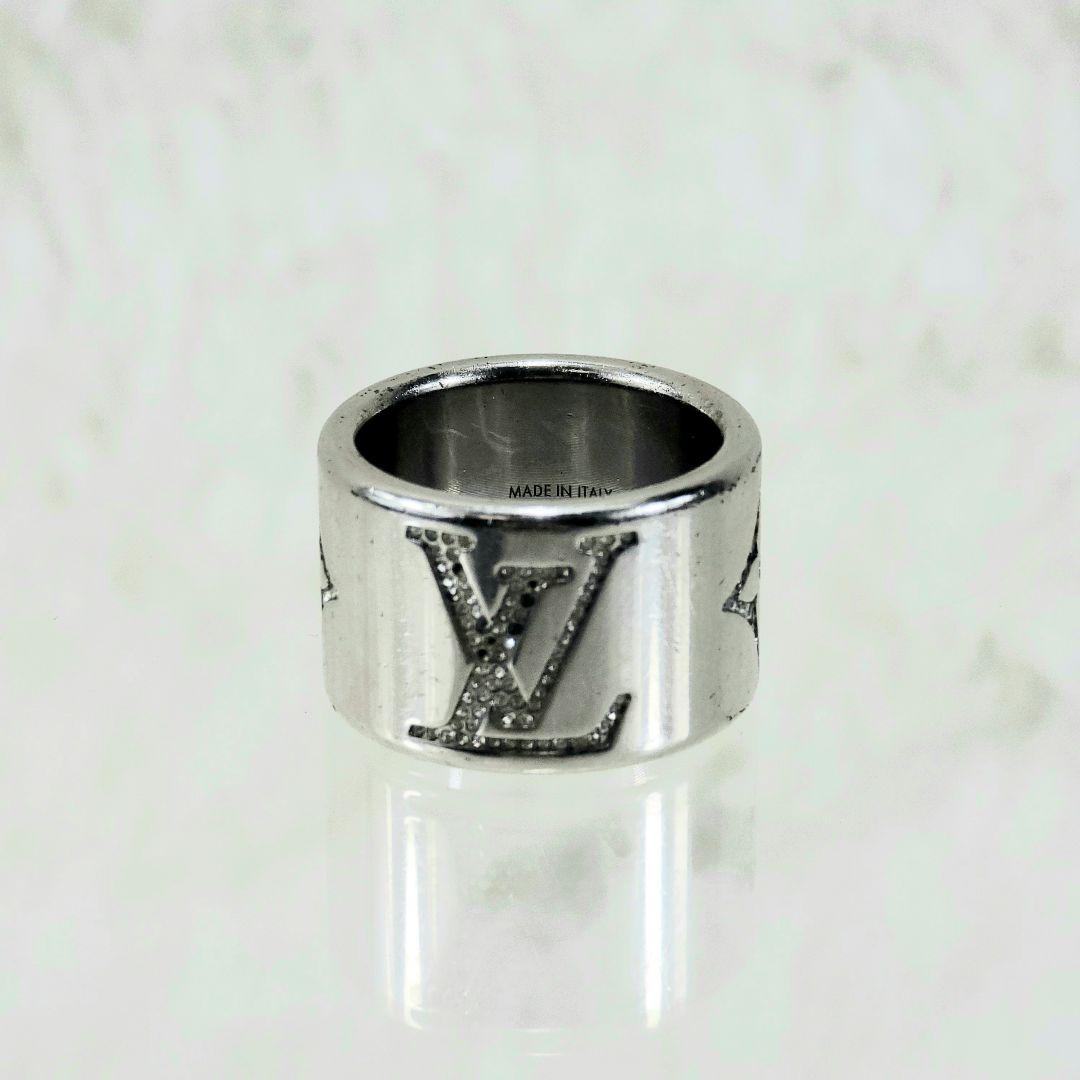 ルイヴィトン バーグ モノグラム ストラス リング L