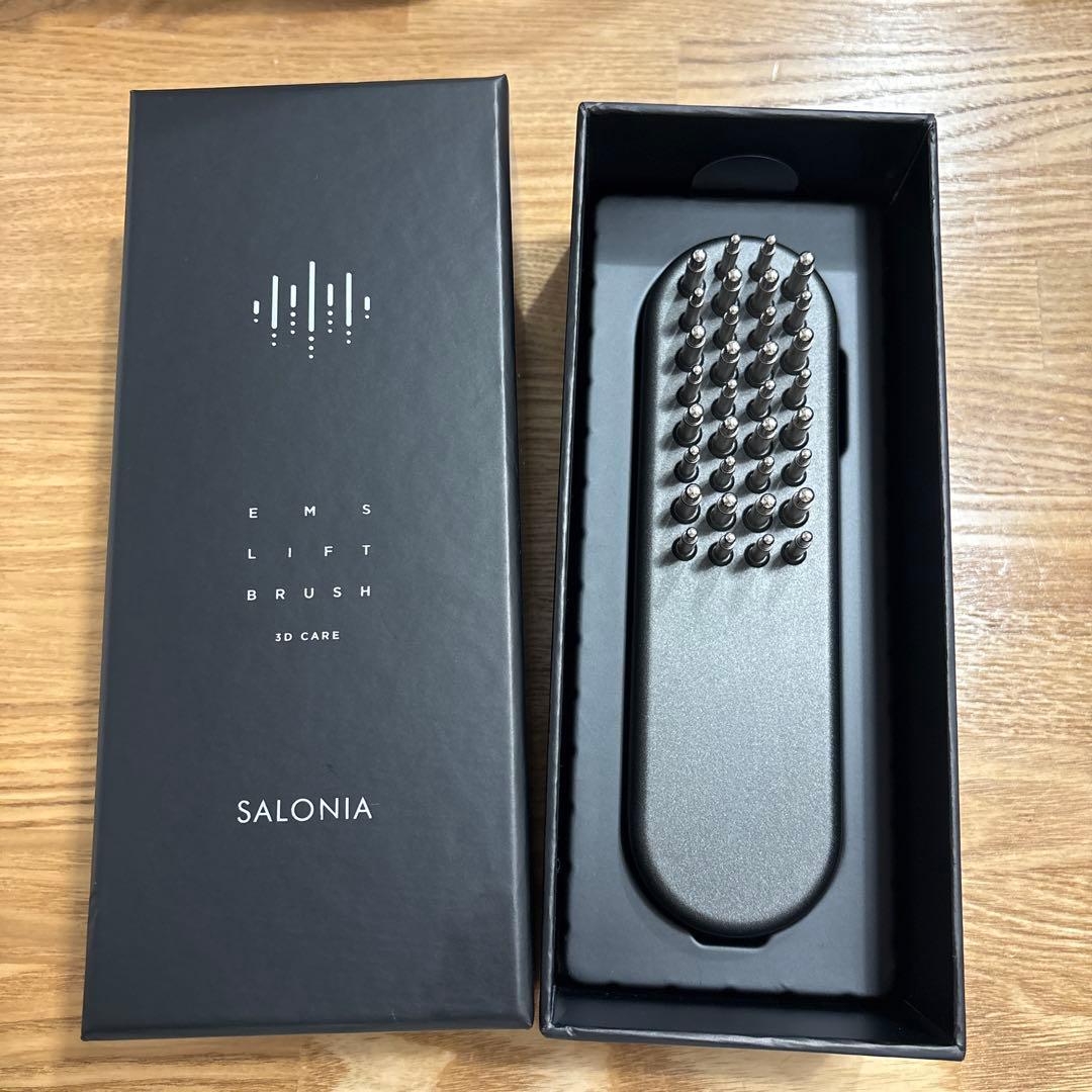 サロニア リフトブラシ3Dケア SAL24305BK電気ブラシ
