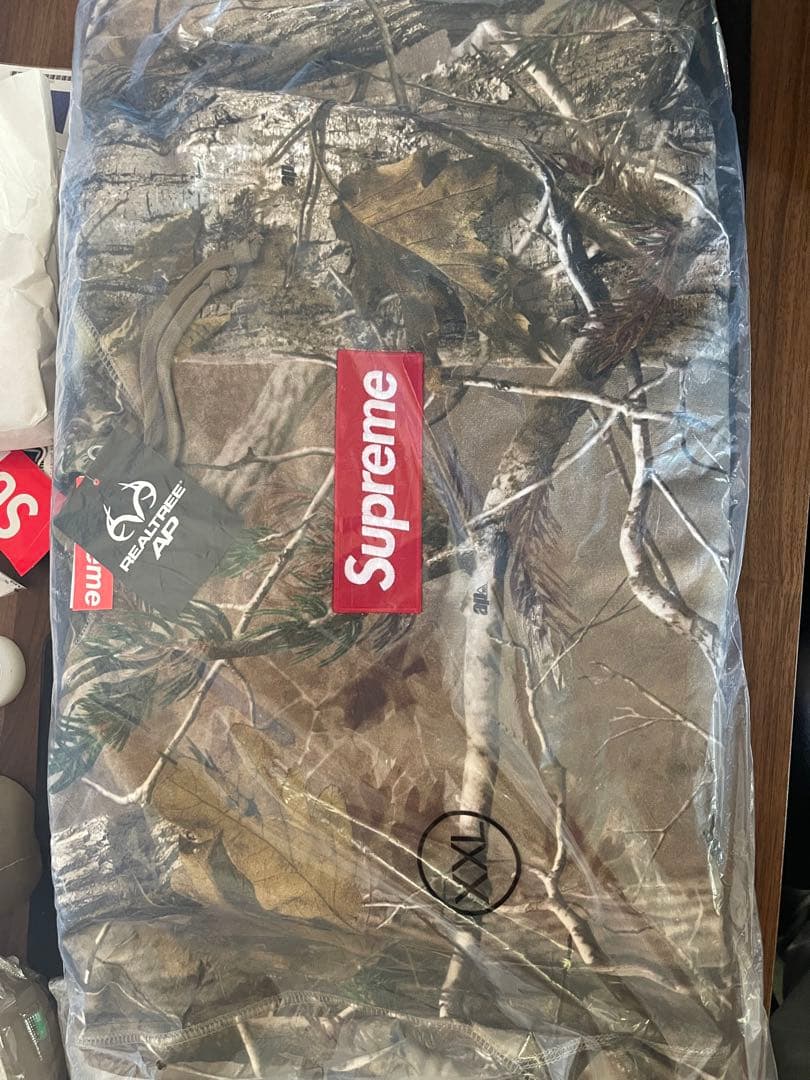 トップス SUPREME BOX LOGO HOODED Realtree CAMO