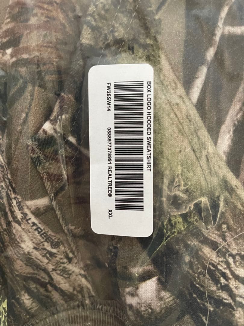 トップス SUPREME BOX LOGO HOODED Realtree CAMO