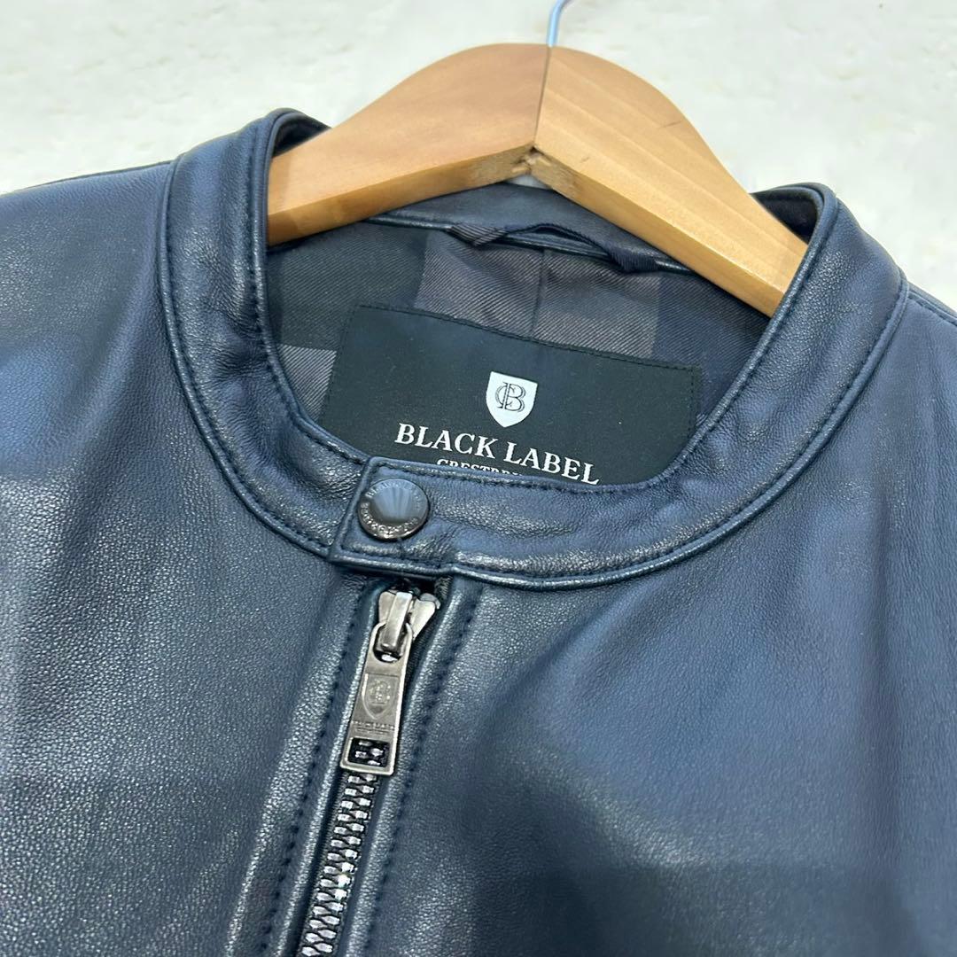 ア*キ様 【極美品】ブラックレーベルクレストブリッジ　レザージャケット　羊革　ネ
