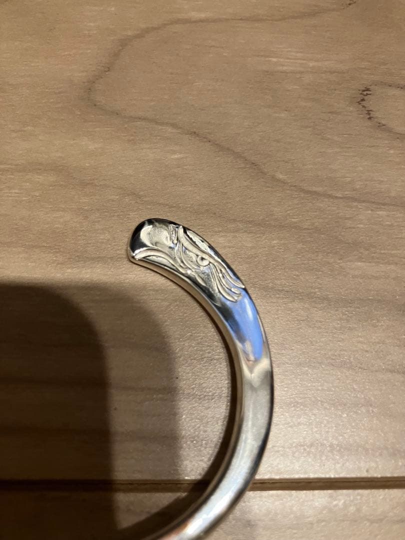 超希少　キムタク 私物　着　goros ゴローズ　プレーン顔ブレスS さんタク