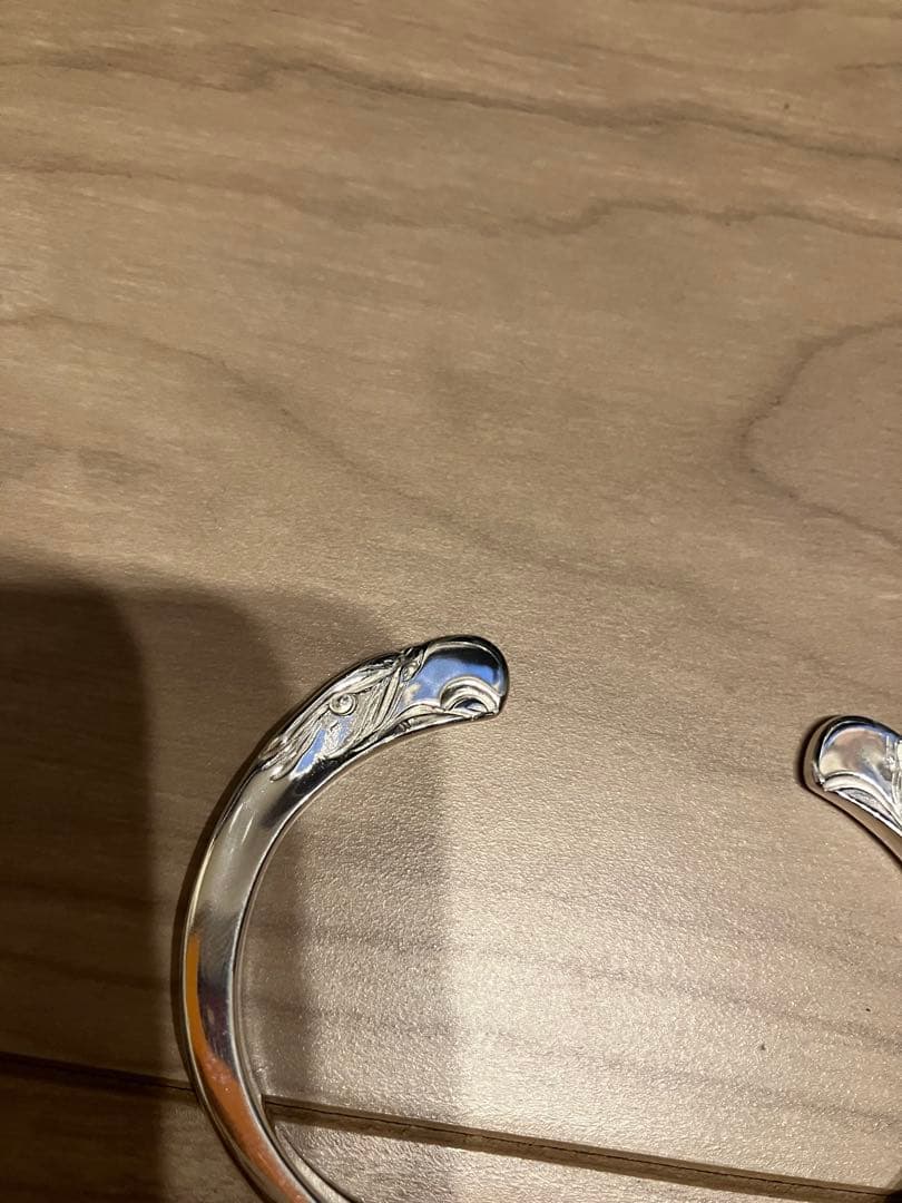 超希少　キムタク 私物　着　goros ゴローズ　プレーン顔ブレスS さんタク