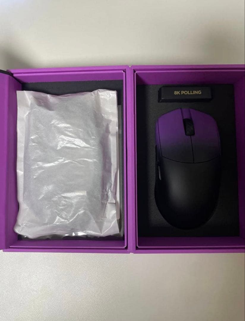 マウス・トラックボール Lamzu MAYA X Purple Shadow 8K