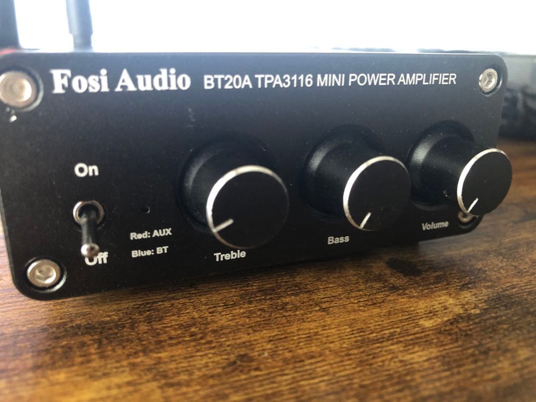 Fosi Audio BT20A TPA3116 パワーアンプ