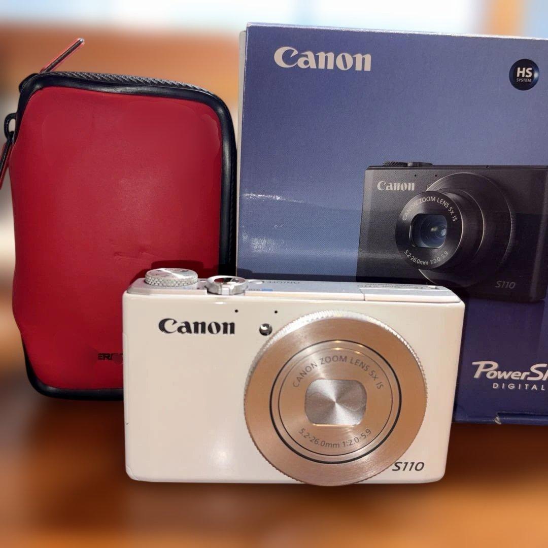 Canon S110 PowerShot コンデジ （訳あり）
