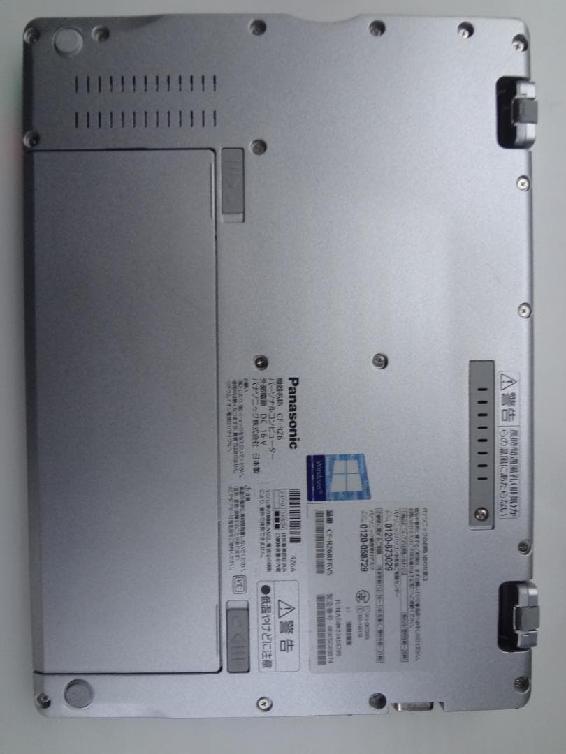 Let's note CF-RZ6 10インチ 高解像度 SSD256 MEM8