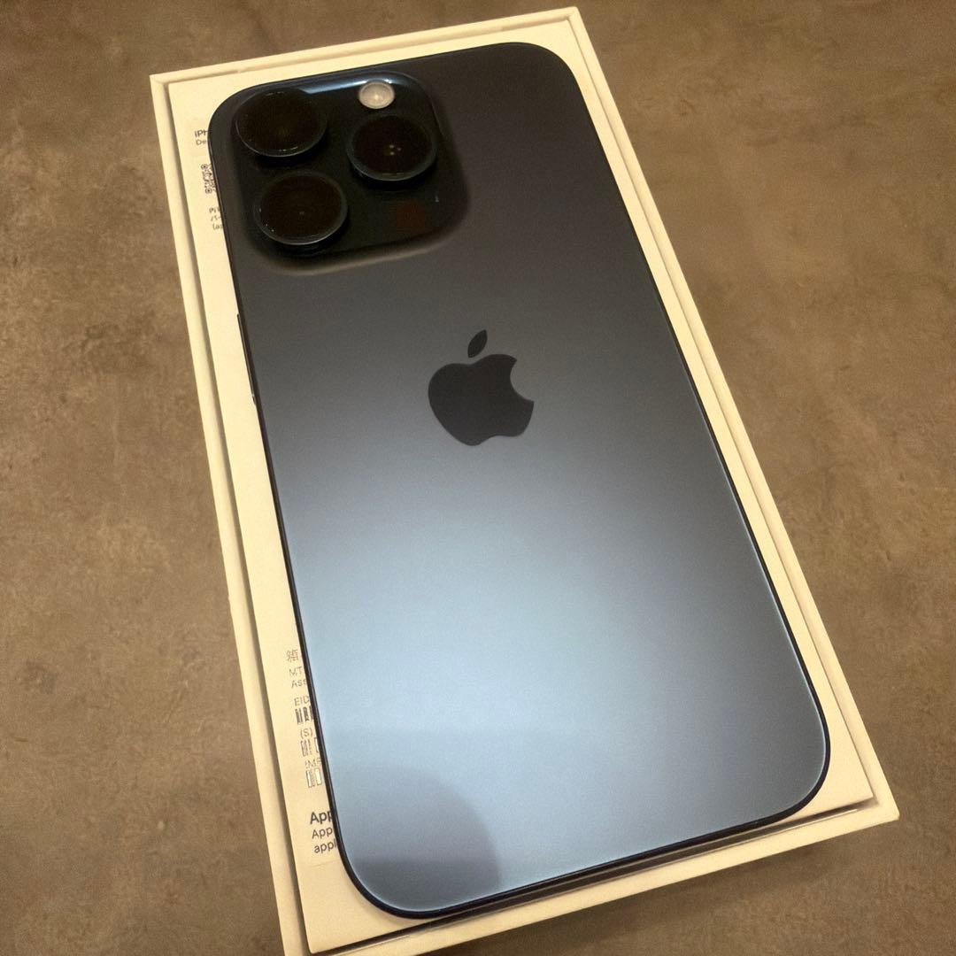 Apple iPhone 15 Pro ブルーチタニウム　本体 128GB