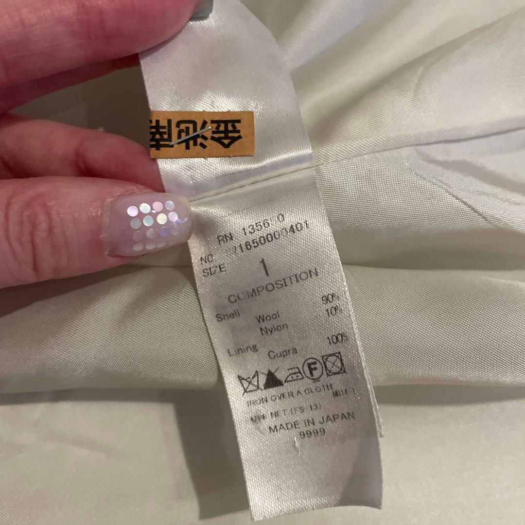 UN3D. カラーブロッキングコート 定価¥85,800