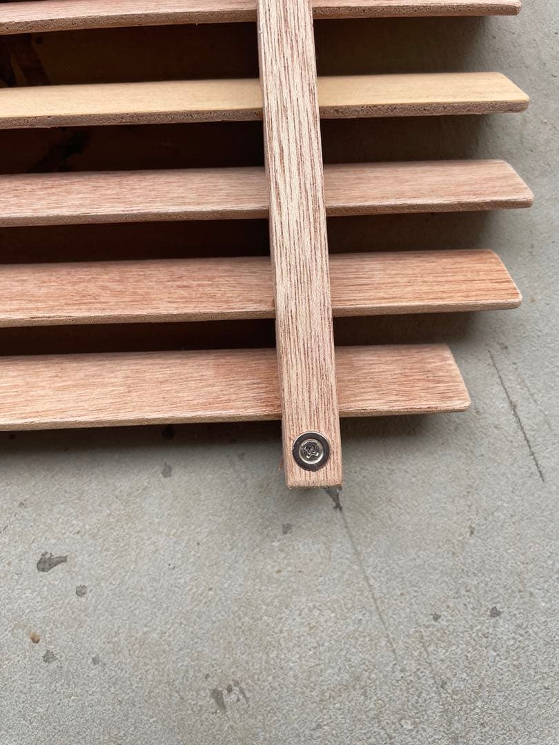 ジムニー専用ウッドブラインド(2枚セット)